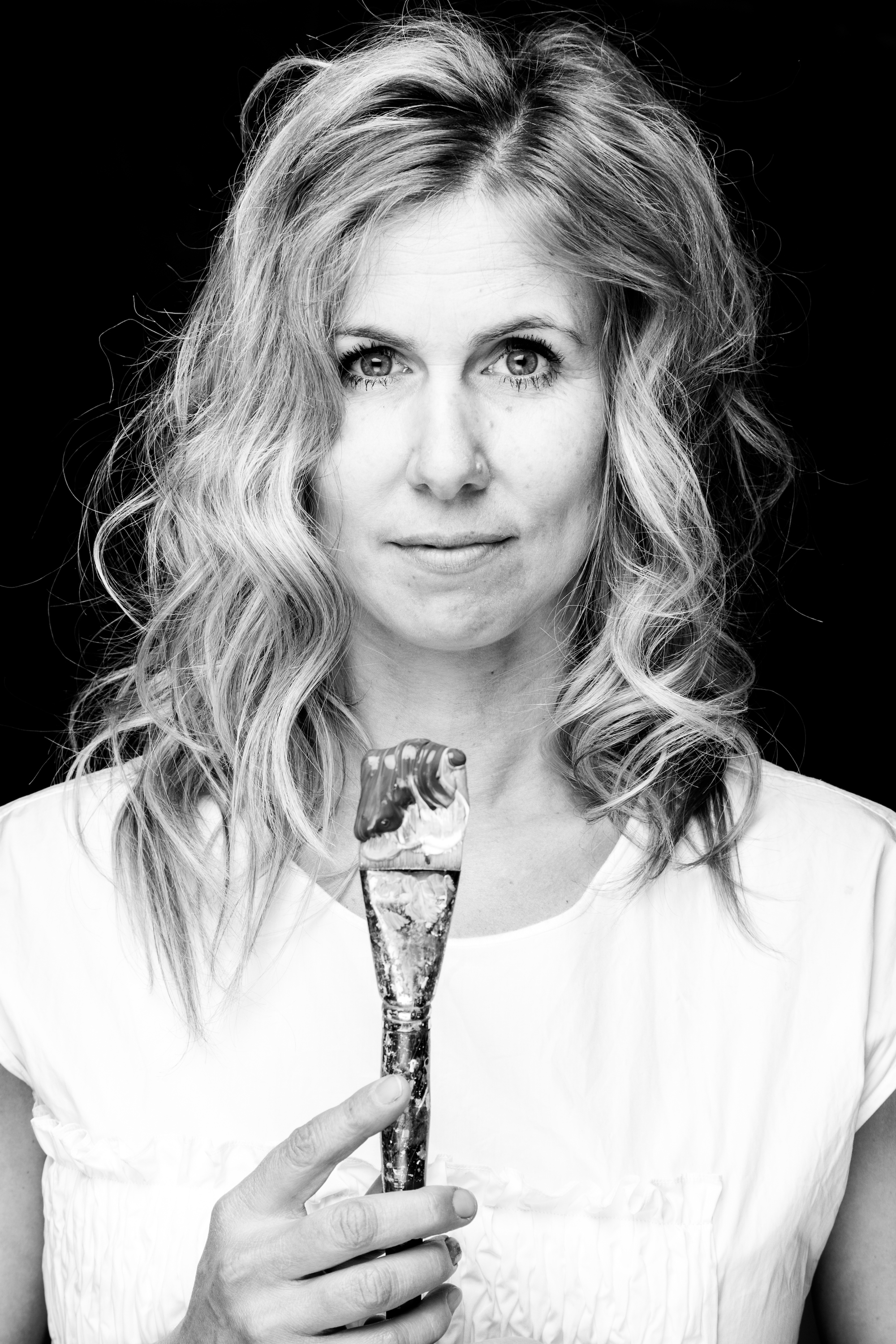 Giselle Denis, live painter